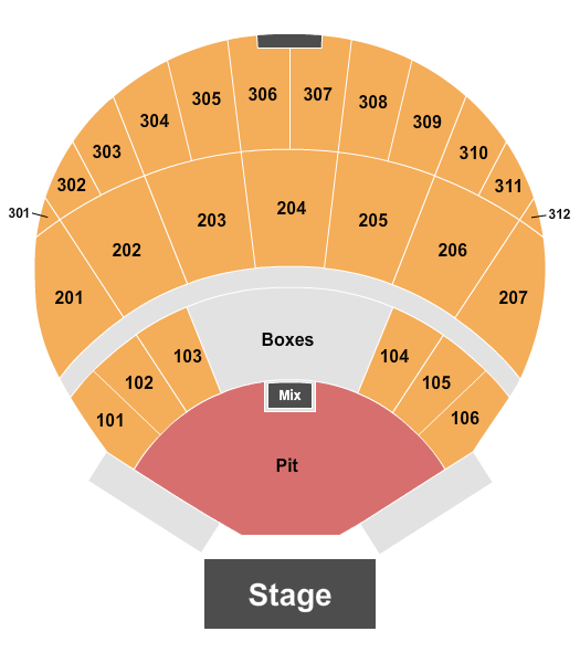 Coca-Cola Amphitheater Suicideboys Seating Chart